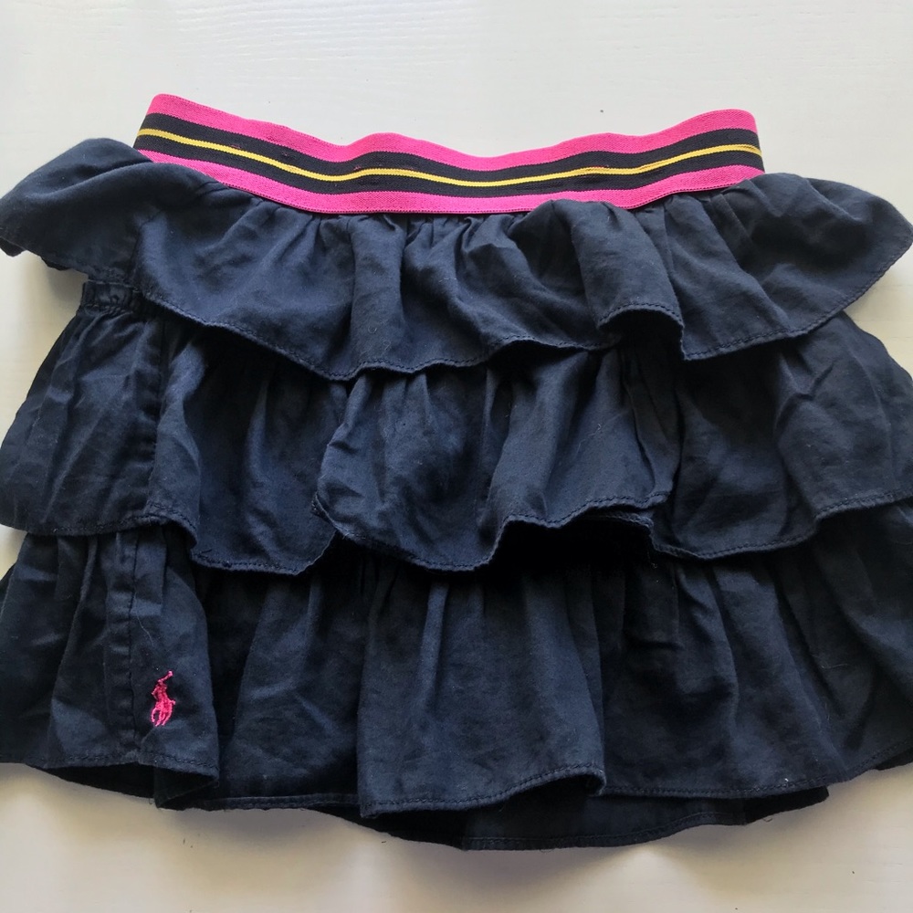 Ruffled Kids Navy Ralph Lauren skirt size 6